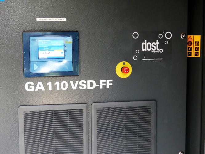 GA 110 VSD FF, textilní průmysl 757